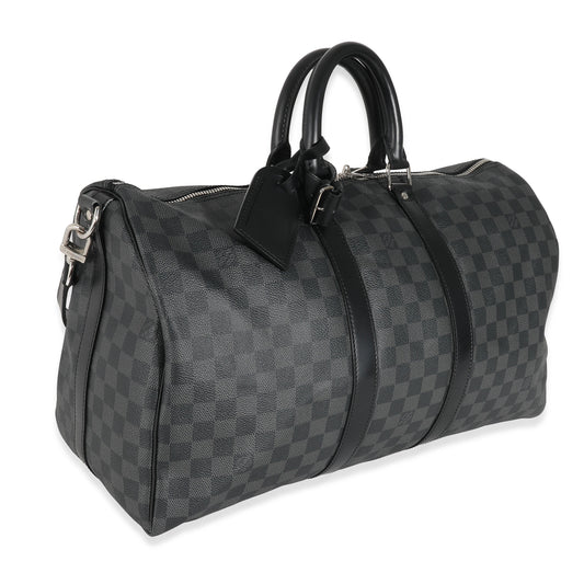 Louis Vuitton Damier Graphite Canvas Keepall Bandoulière 45