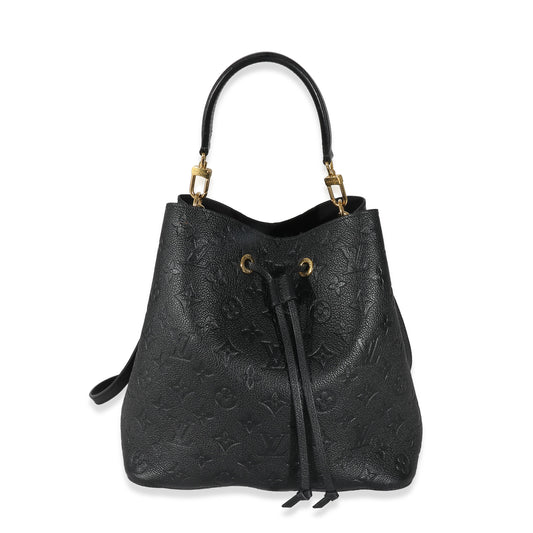 Louis Vuitton Louis Vuitton Black Empreinte NeoNoe