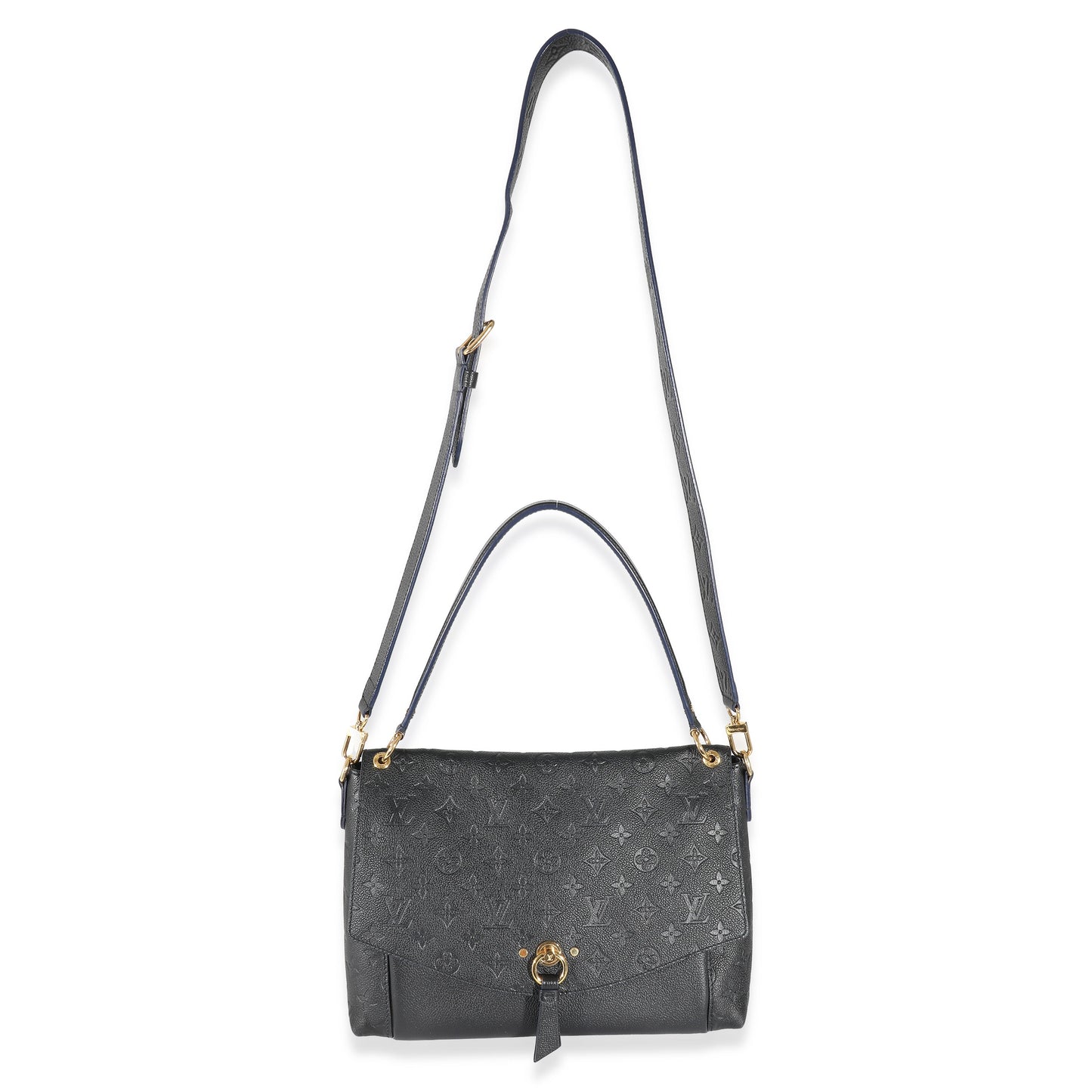 Louis Vuitton Louis Vuitton Black Empreinte Blanche MM