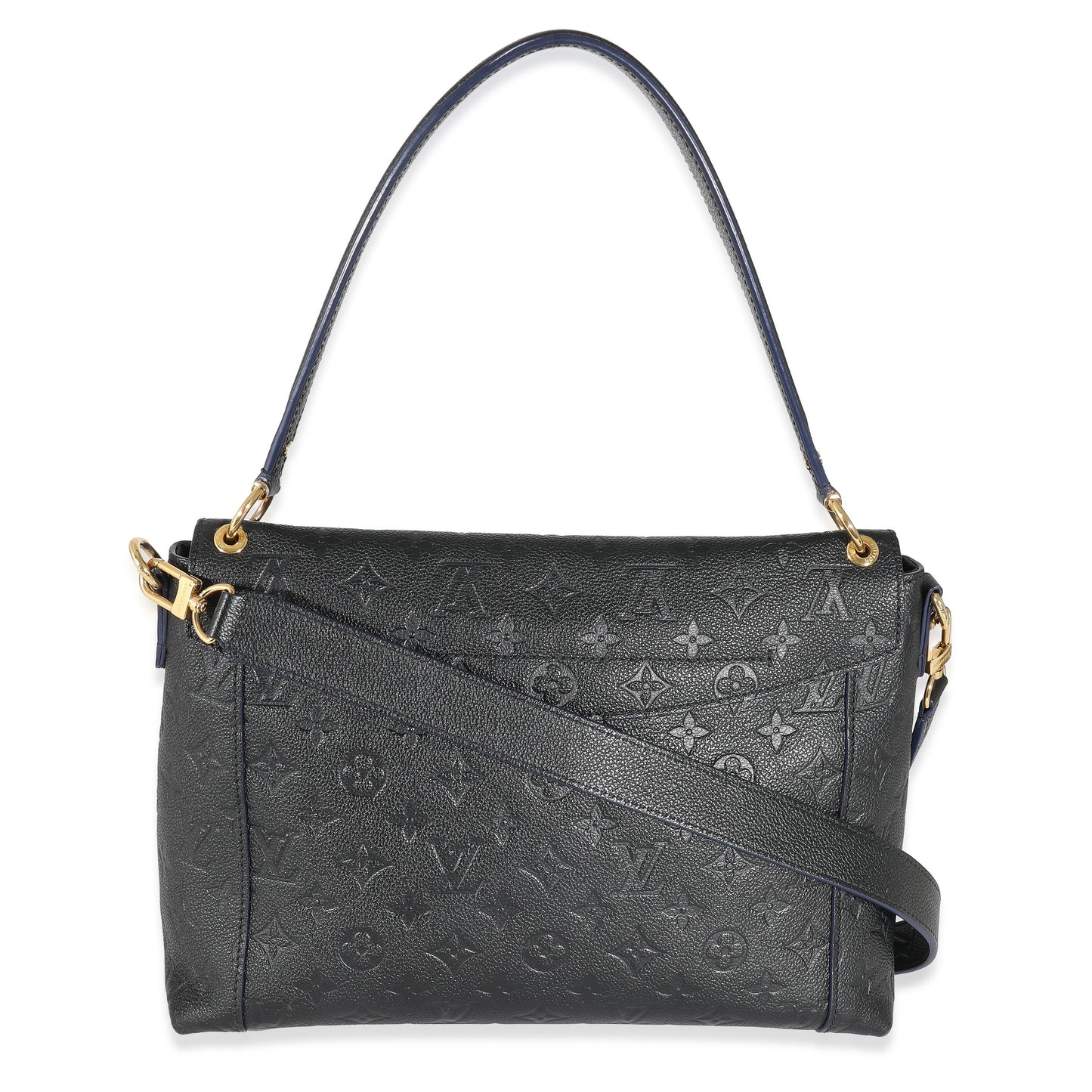 Louis Vuitton Louis Vuitton Black Empreinte Blanche MM