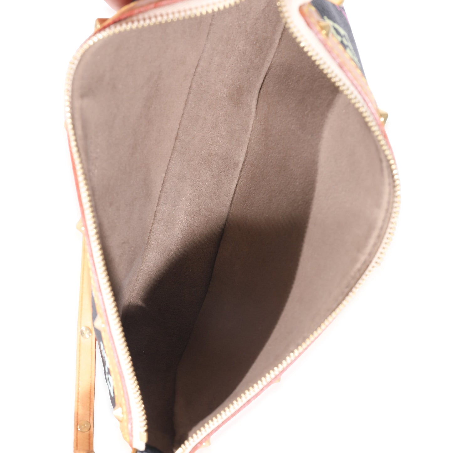 Louis Vuitton Black Monogram Multicolor Canvas Pochette Accessoires