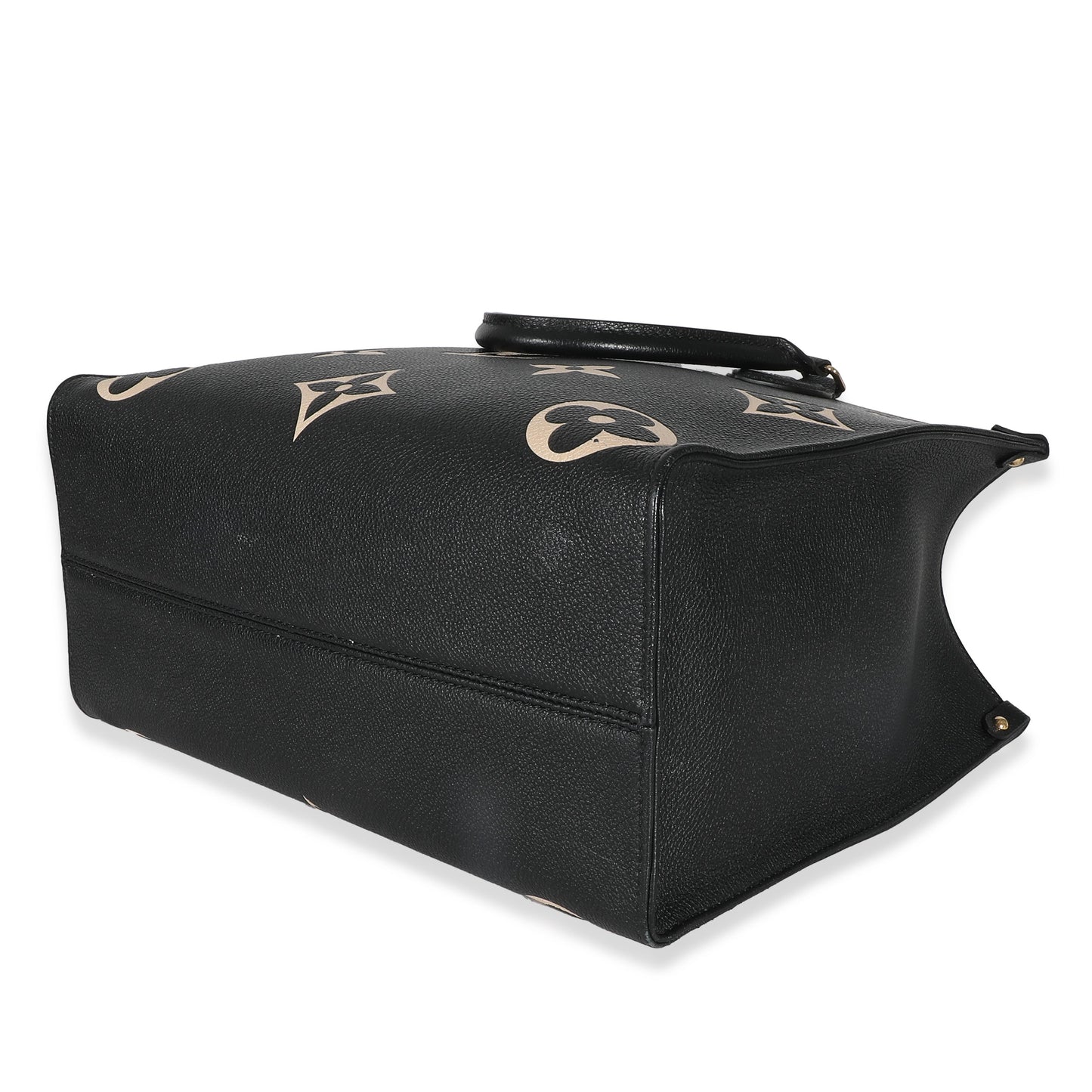 Louis Vuitton Black Beige Empreinte Monogram Giant Onthego MM