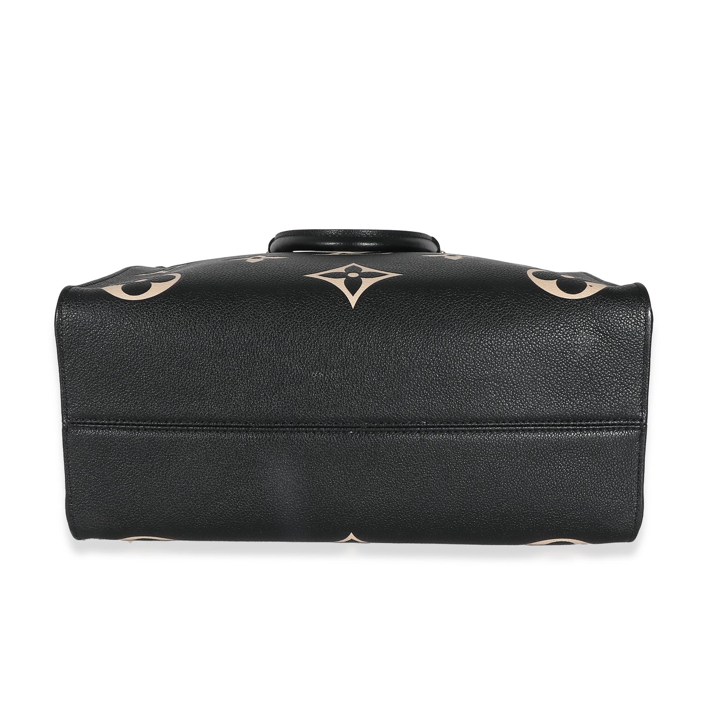 Louis Vuitton Black Beige Empreinte Monogram Giant Onthego MM