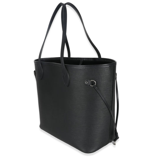 Louis Vuitton Louis Vuitton Black Epi Neverfull MM