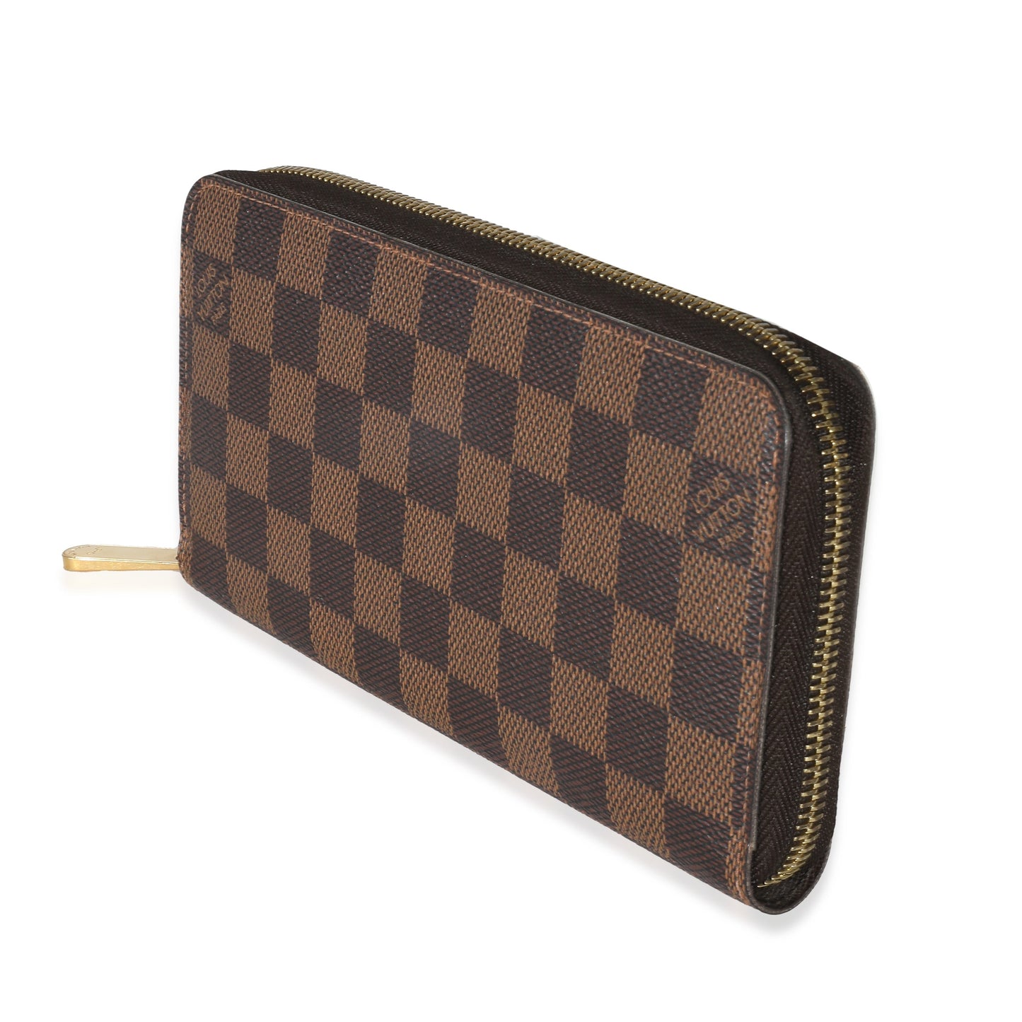 Louis Vuitton Louis Vuitton Damier Ebene Canvas Zippy Wallet