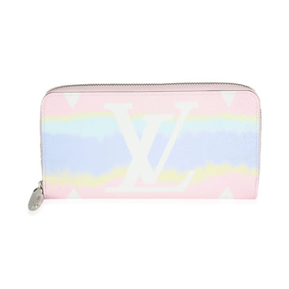 Louis Vuitton Louis Vuitton Pastel Monogram Canvas Escale Zippy Wallet