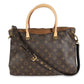 Louis Vuitton Havane Monogram Canvas Pallas MM