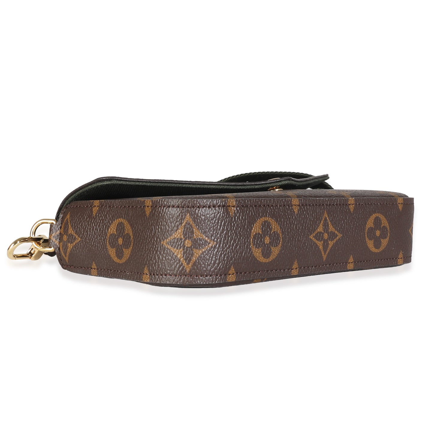 Louis Vuitton Khaki Monogram Canvas Felicie Strap & Go