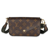 Louis Vuitton Khaki Monogram Canvas Felicie Strap & Go