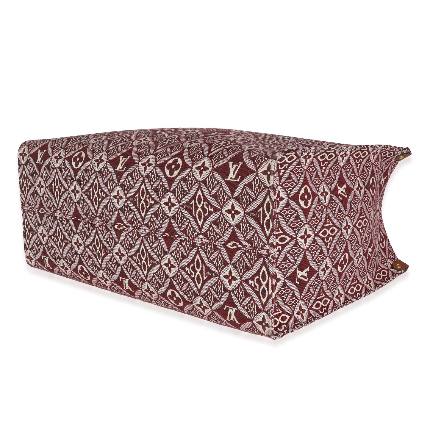 Louis Vuitton Bordeaux Jacquard Since 1854 Onthego GM