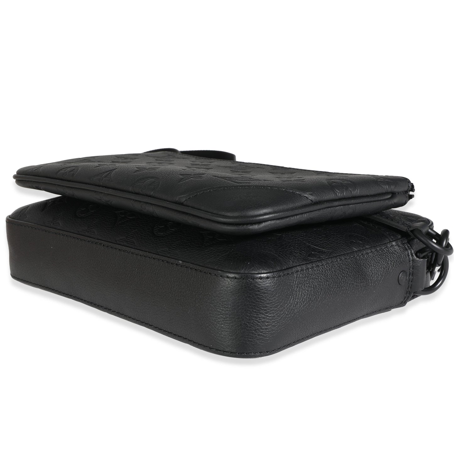 Louis Vuitton Louis Vuitton Black Monogram Shadow Duo Messenger
