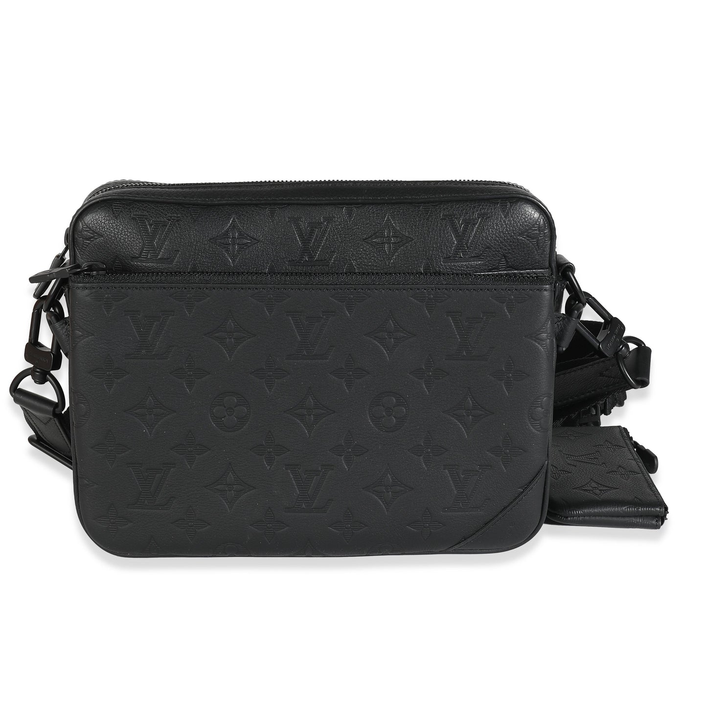 Louis Vuitton Louis Vuitton Black Monogram Shadow Duo Messenger