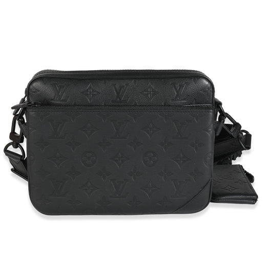 Louis Vuitton Louis Vuitton Black Monogram Shadow Duo Messenger
