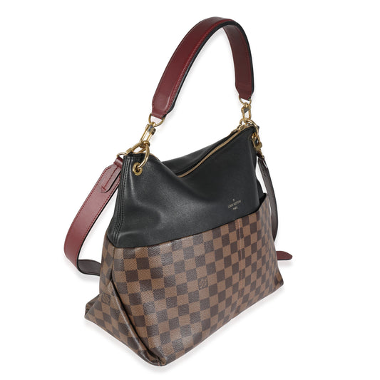 Louis Vuitton Louis Vuitton Black Damier Ebene Canvas Maida Hobo