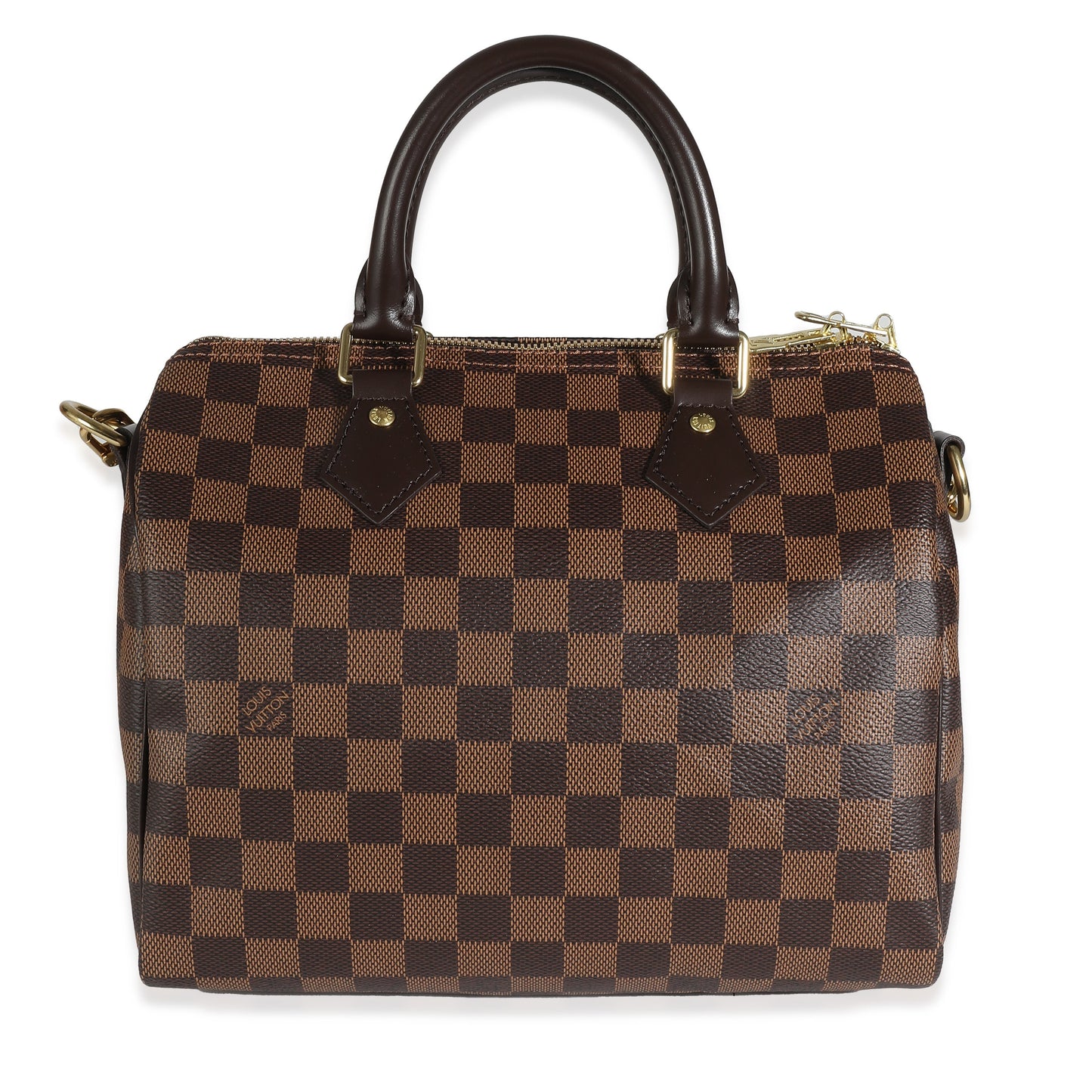 Louis Vuitton Louis Vuitton Damier Ebene Canvas Speedy Bandoulière 25