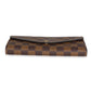 Louis Vuitton Louis Vuitton Damier Ebene Canvas Sarah Wallet