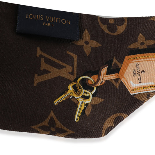 Louis Vuitton Louis Vuitton Silk Monogram Confidential Bandeau