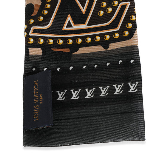 Louis Vuitton Louis Vuitton Silk Monogram LV World Bandeau