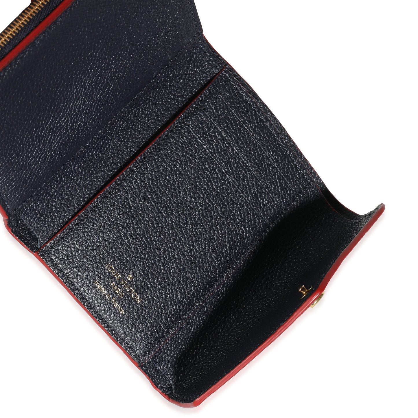 Louis Vuitton Louis Vuitton Marine Rouge Monogram Empreinte Victorine Wallet