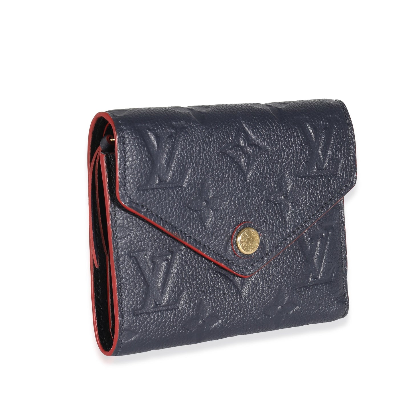 Louis Vuitton Louis Vuitton Marine Rouge Monogram Empreinte Victorine Wallet