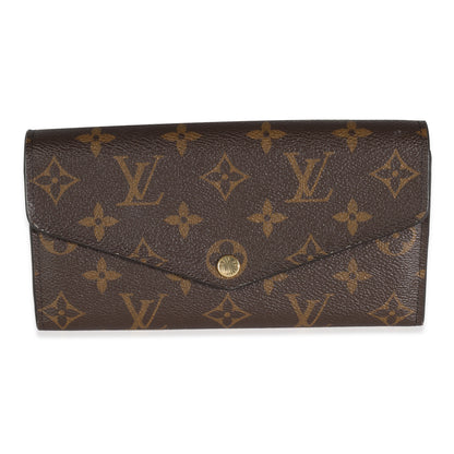 Louis Vuitton Louis Vuitton Poppy Monogram Canvas Sarah Wallet