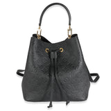 Louis Vuitton Louis Vuitton Black Monogram Empreinte NéoNoé MM