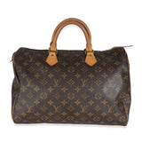 Louis Vuitton Louis Vuitton Monogram Canvas Speedy 35