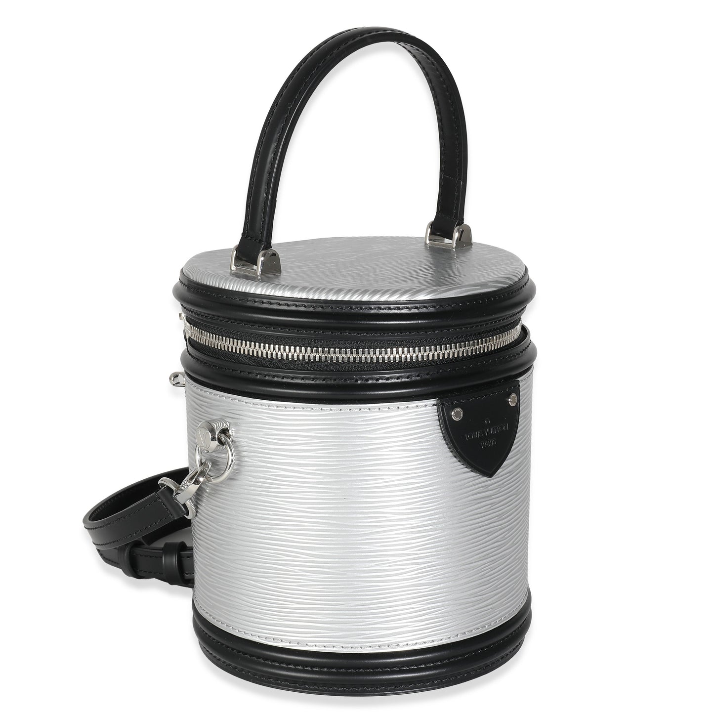 Louis Vuitton Silver Argent Epi Cannes
