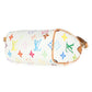 Louis Vuitton Louis Vuitton x Takashi Murakami White Multicolor Monogram Canvas Nano Speedy
