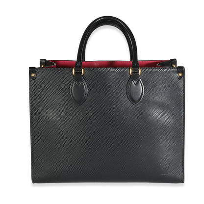 Louis Vuitton Louis Vuitton Black Epi Onthego MM