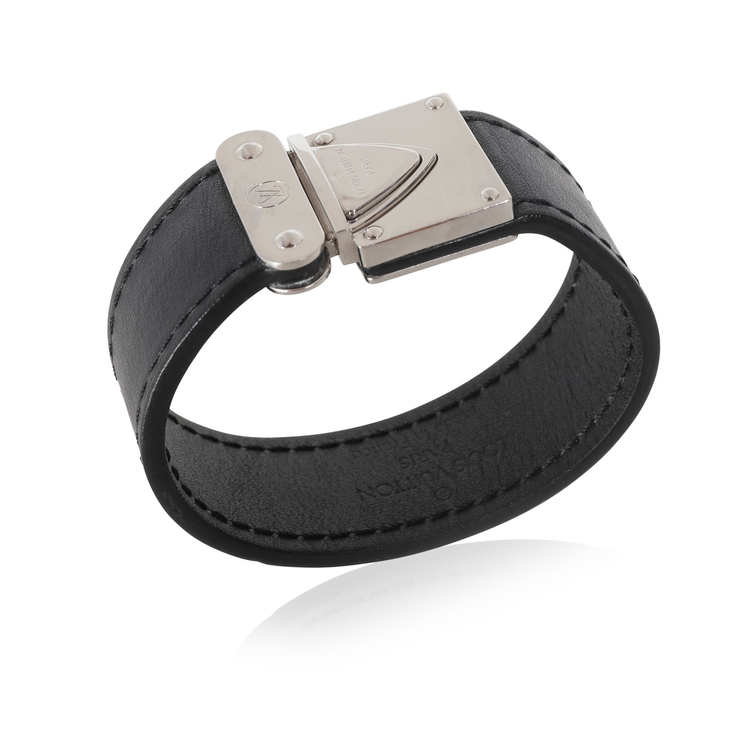 Louis Vuitton Nomade Koala Black Silver Tone Bracelet
