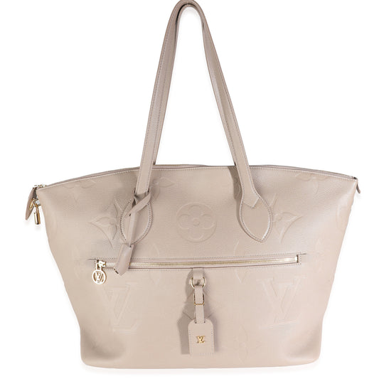 Louis Vuitton Turtledove Monogram Empreinte Travel Bag
