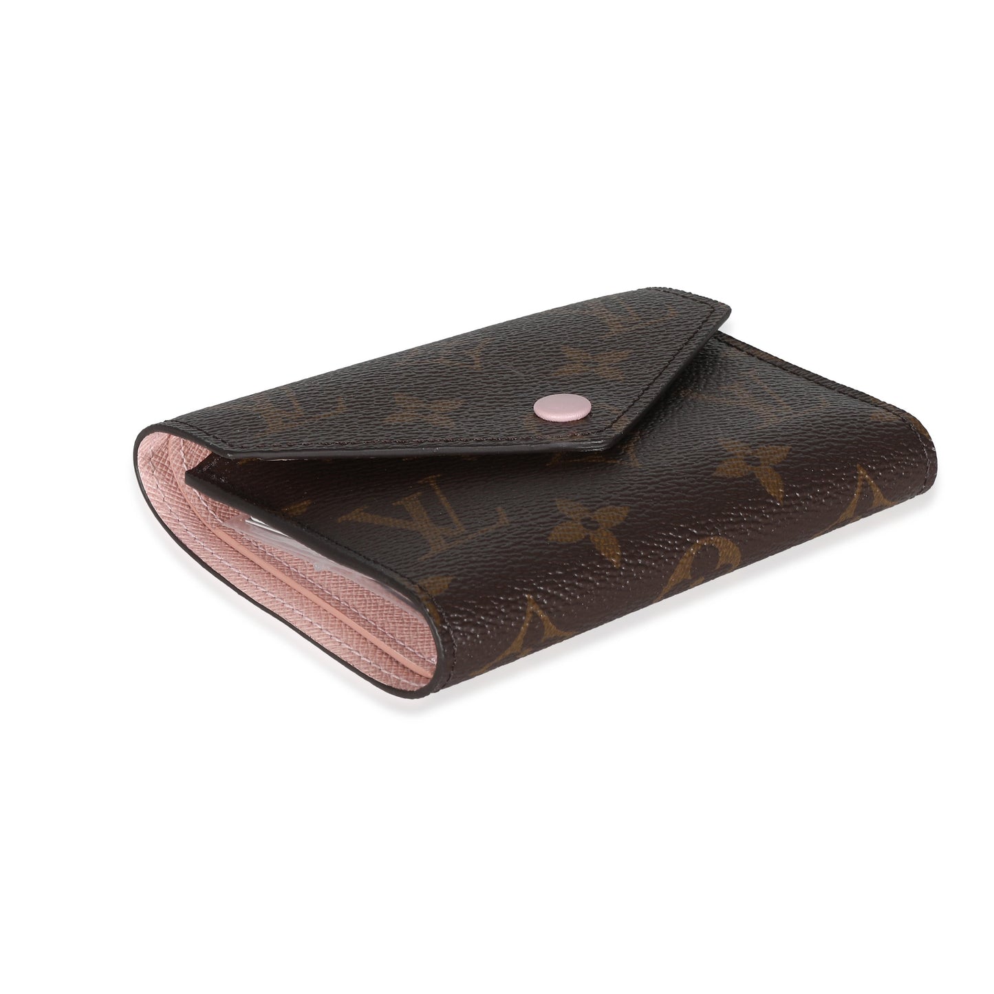 Louis Vuitton Louis Vuitton Rose?Ballerine Monogram Canvas Victorine?Wallet