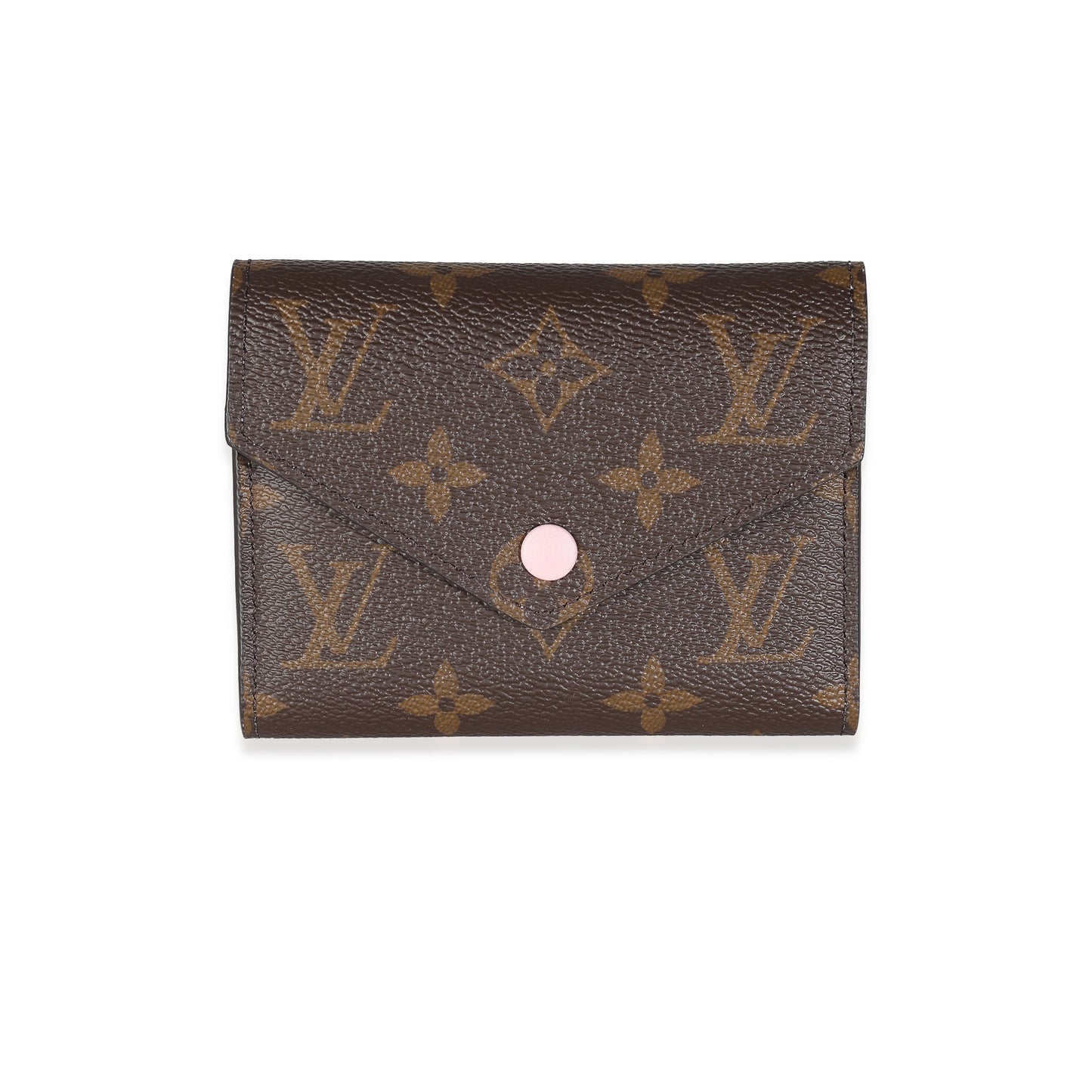 Louis Vuitton Louis Vuitton Rose?Ballerine Monogram Canvas Victorine?Wallet