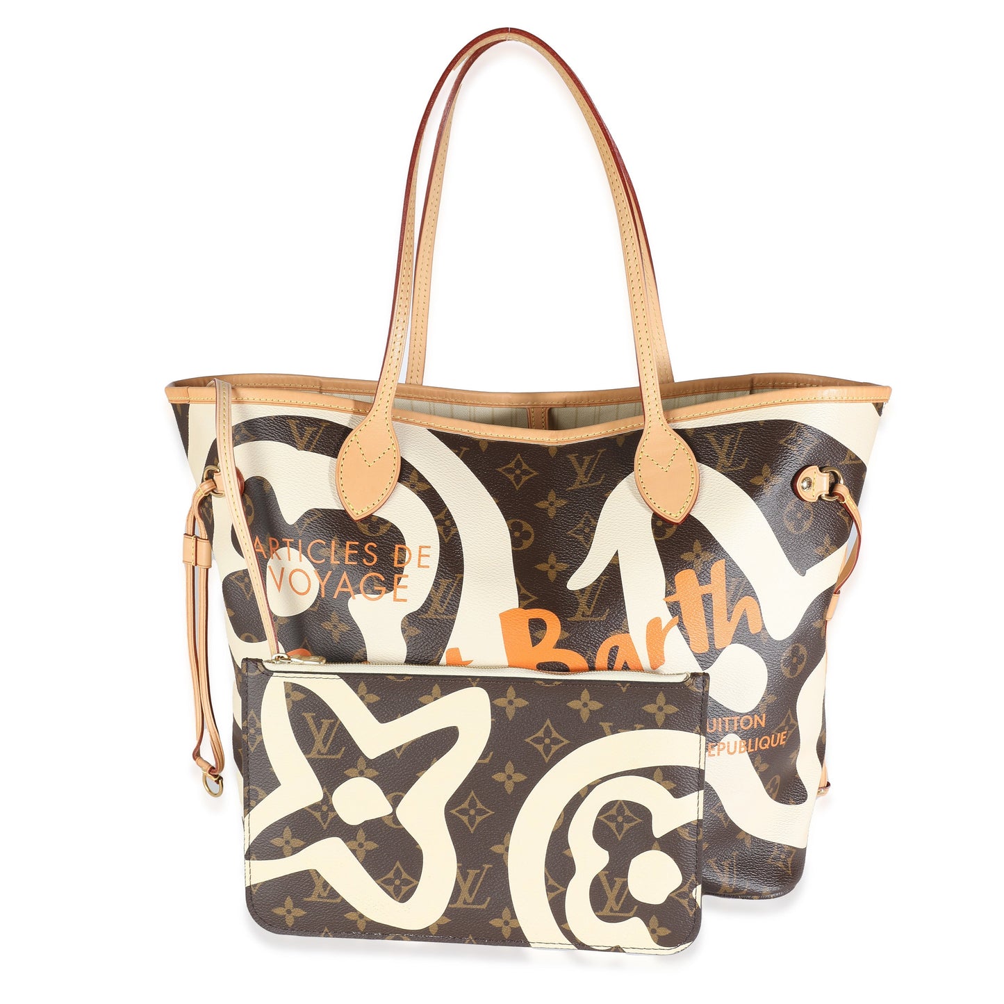 Louis Vuitton Tahitienne Monogram Canvas Saint Barts Neverfull MM