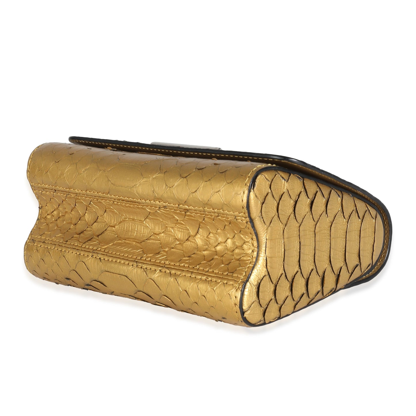 Louis Vuitton Metallic Gold Python Twist PM
