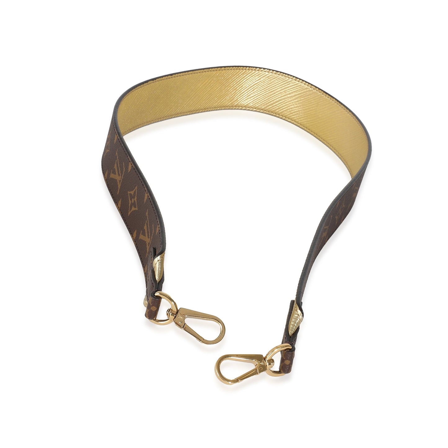 Louis Vuitton Louis Vuitton Gold Epi Monogram Canvas Bandouliere Strap