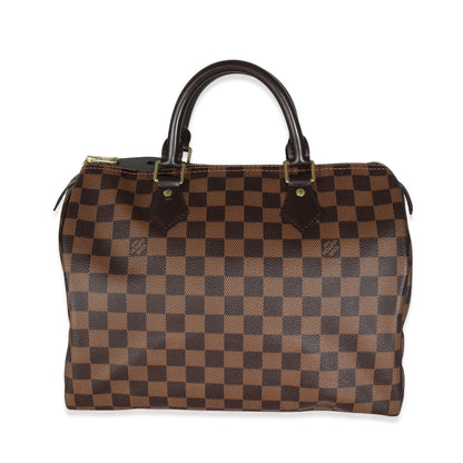 Louis Vuitton Louis Vuitton Damier Ebene Canvas Speedy 30