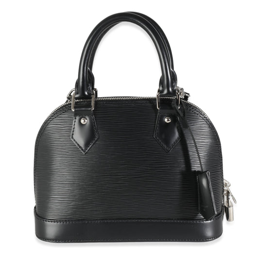 Louis Vuitton Louis Vuitton Black Epi Alma BB
