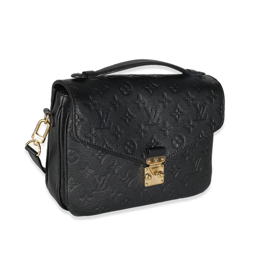 Louis Vuitton Louis Vuitton Black Empreinte Pochette Metis