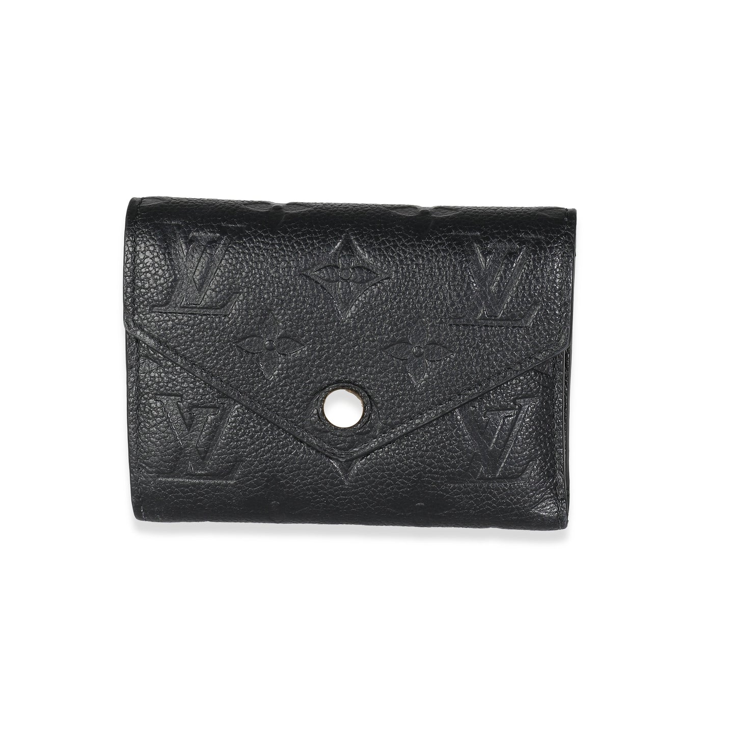 Louis Vuitton Black Empreinte Victorine Wallet
