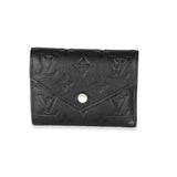Louis Vuitton Black Empreinte Victorine Wallet