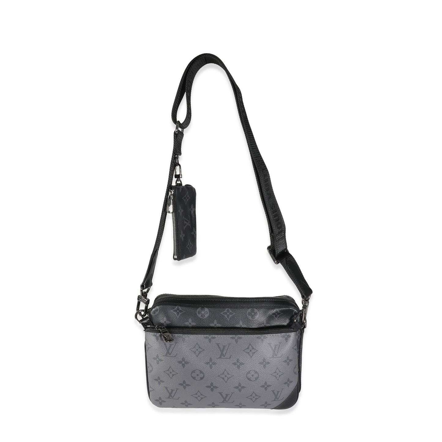 Louis Vuitton Louis Vuitton Monogram Reverse Eclipse Trio Messenger