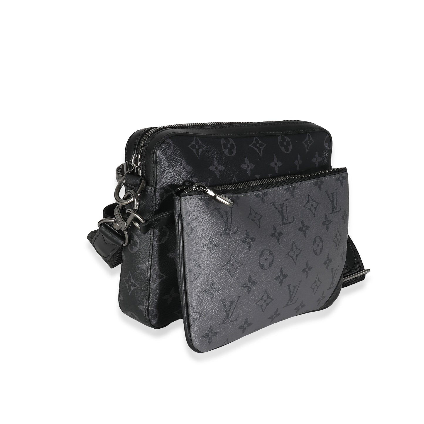 Louis Vuitton Louis Vuitton Monogram Reverse Eclipse Trio Messenger