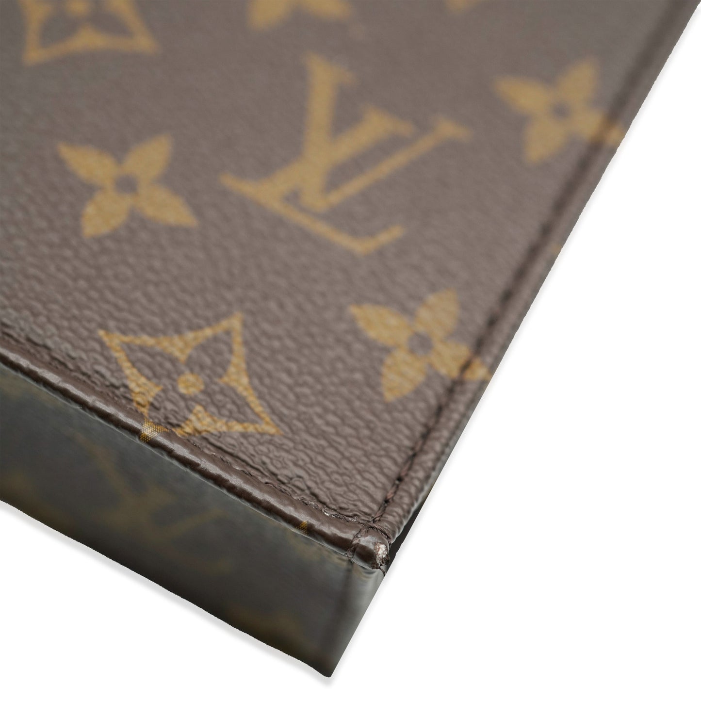 Louis Vuitton Brown Monogram Canvas Petit Sac Plat