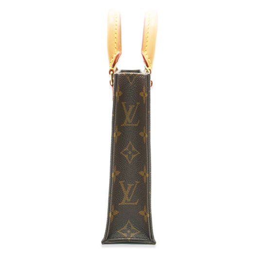 Louis Vuitton Brown Monogram Canvas Petit Sac Plat