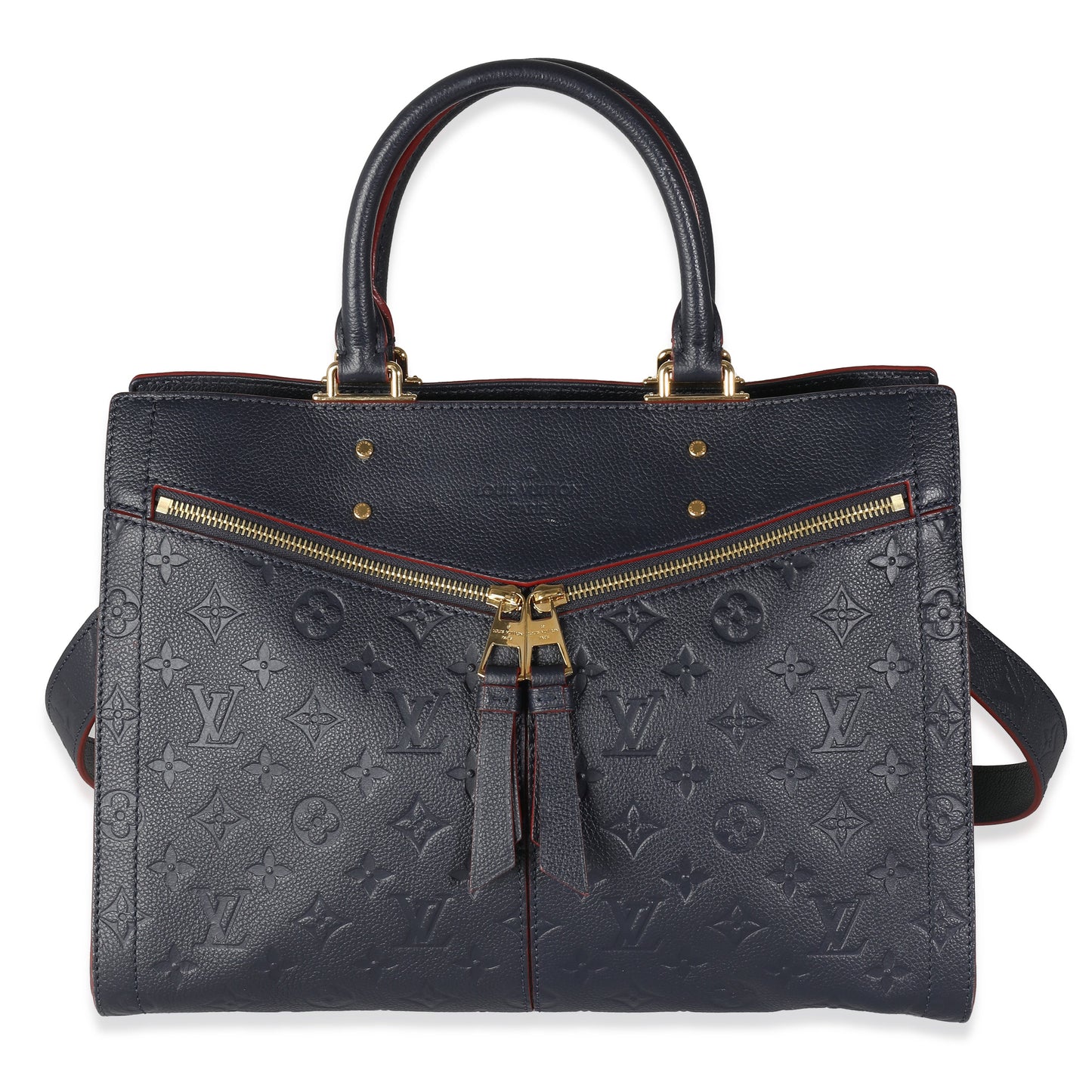 Louis Vuitton Marine Rouge Monogram Empreinte Sully MM