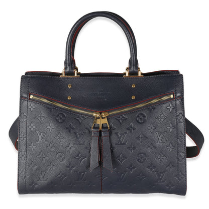 Louis Vuitton Marine Rouge Monogram Empreinte Sully MM