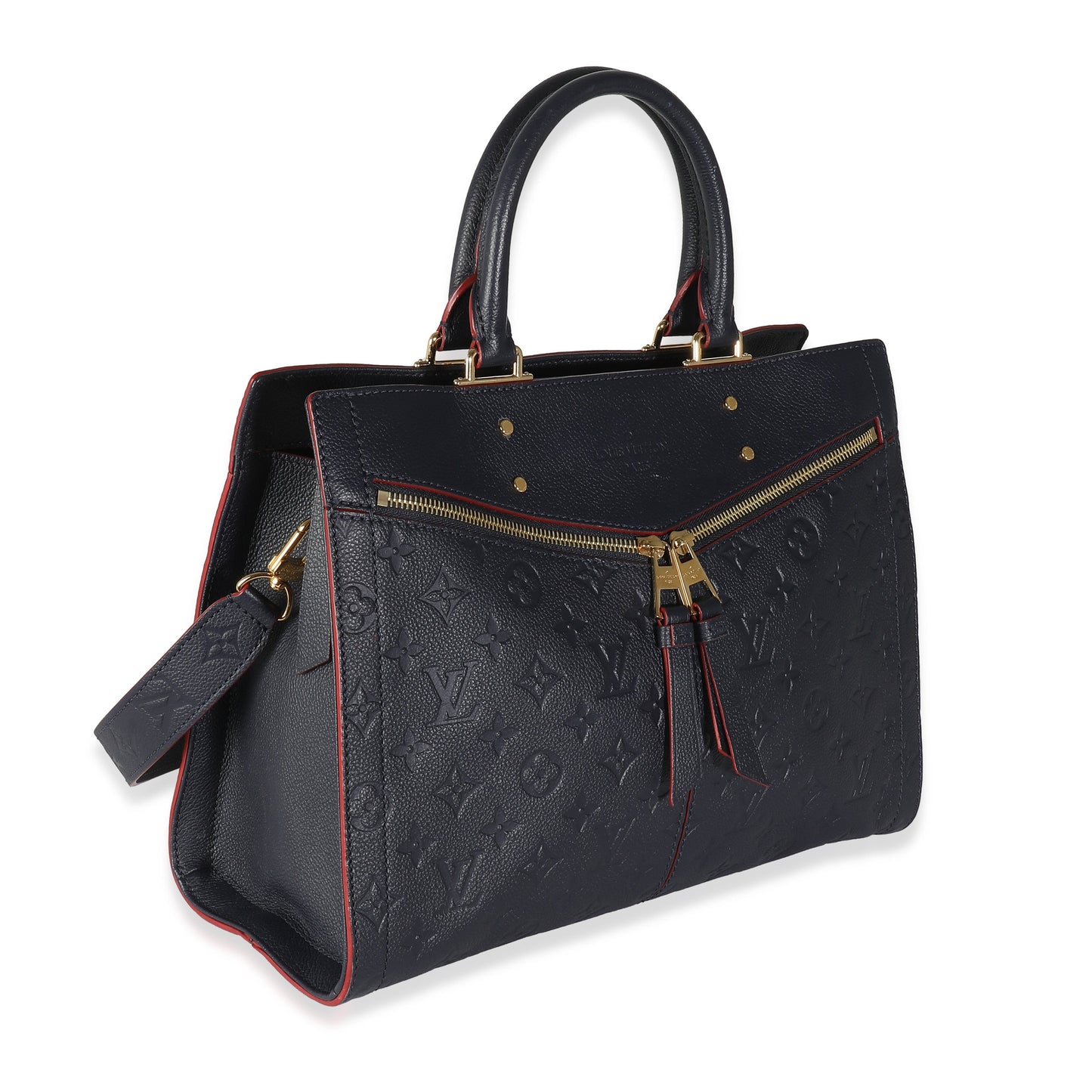 Louis Vuitton Marine Rouge Monogram Empreinte Sully MM