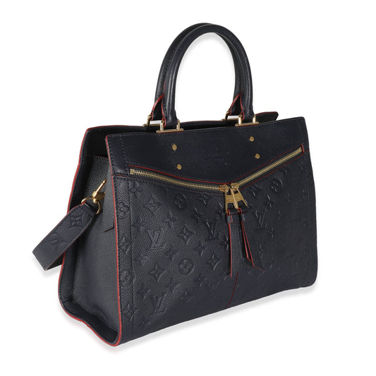 Louis Vuitton Marine Rouge Monogram Empreinte Sully MM